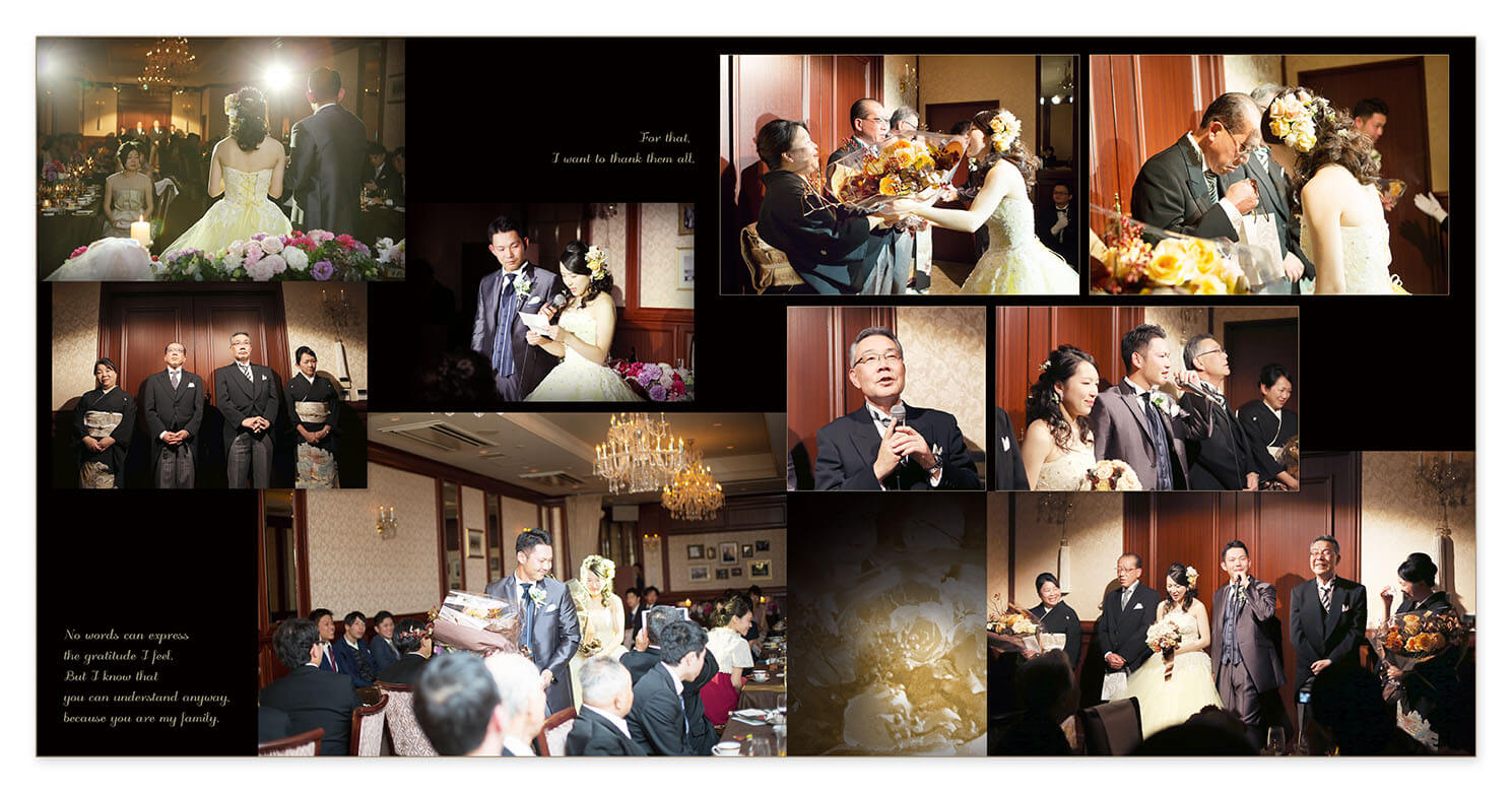 27～28ページ 京都セントアンドリュース教会 結婚式アルバム