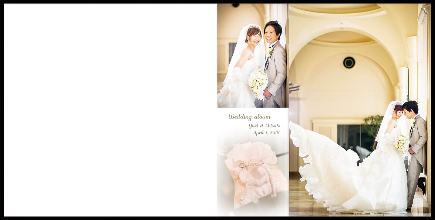 1～2ページ ホテルオークラ東京ベイ結婚式アルバム