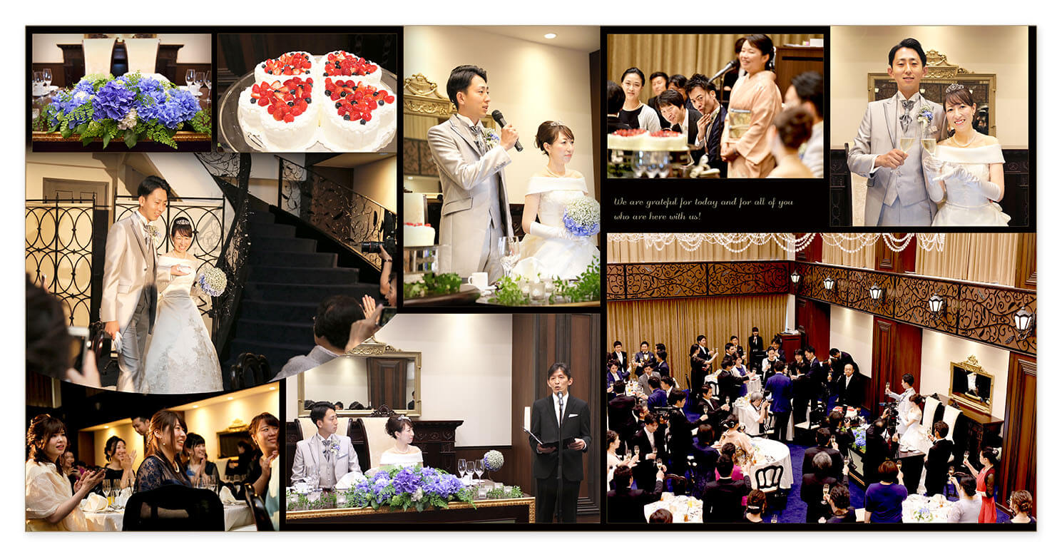 11～12ページ カサ・デ・アンジェラ青山 結婚式アルバム