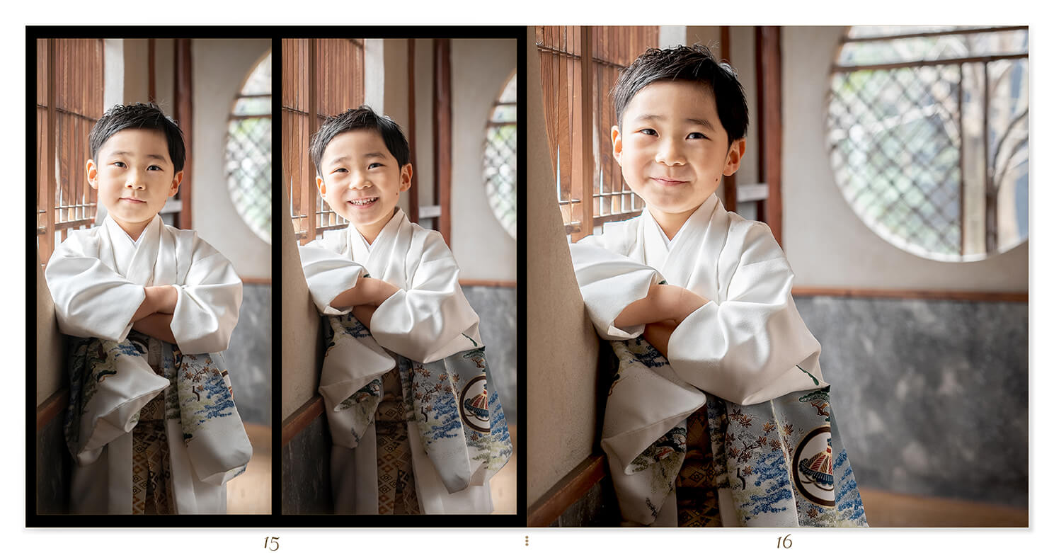 15～16ページ 七五三アルバム