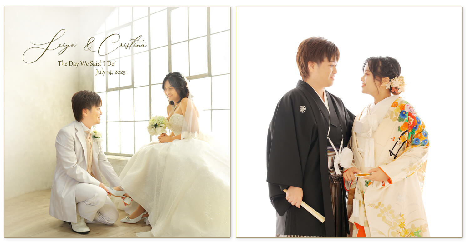 フォトウェディング アルバム 表紙