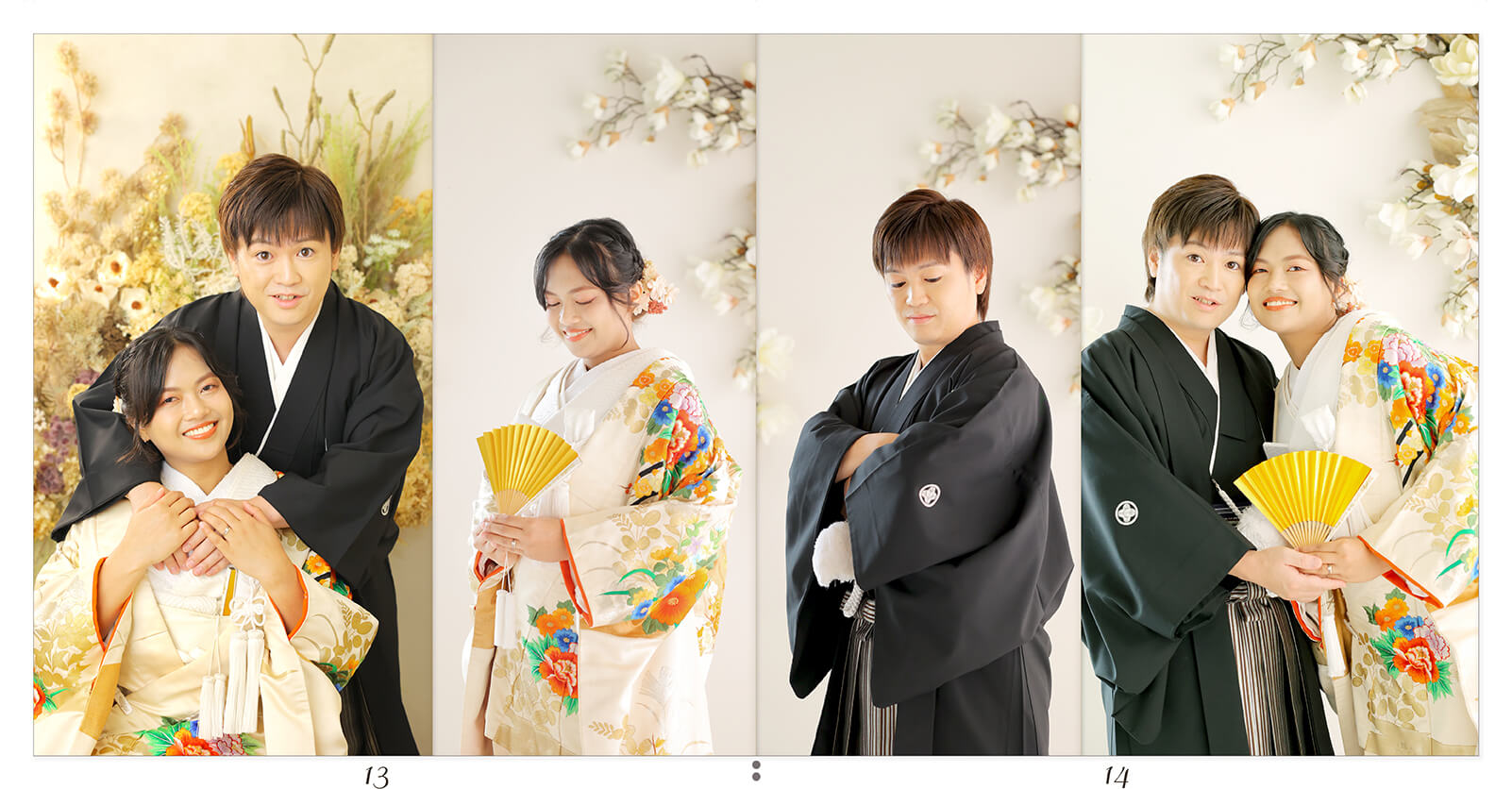 13～14ページ フォトウェディング アルバム