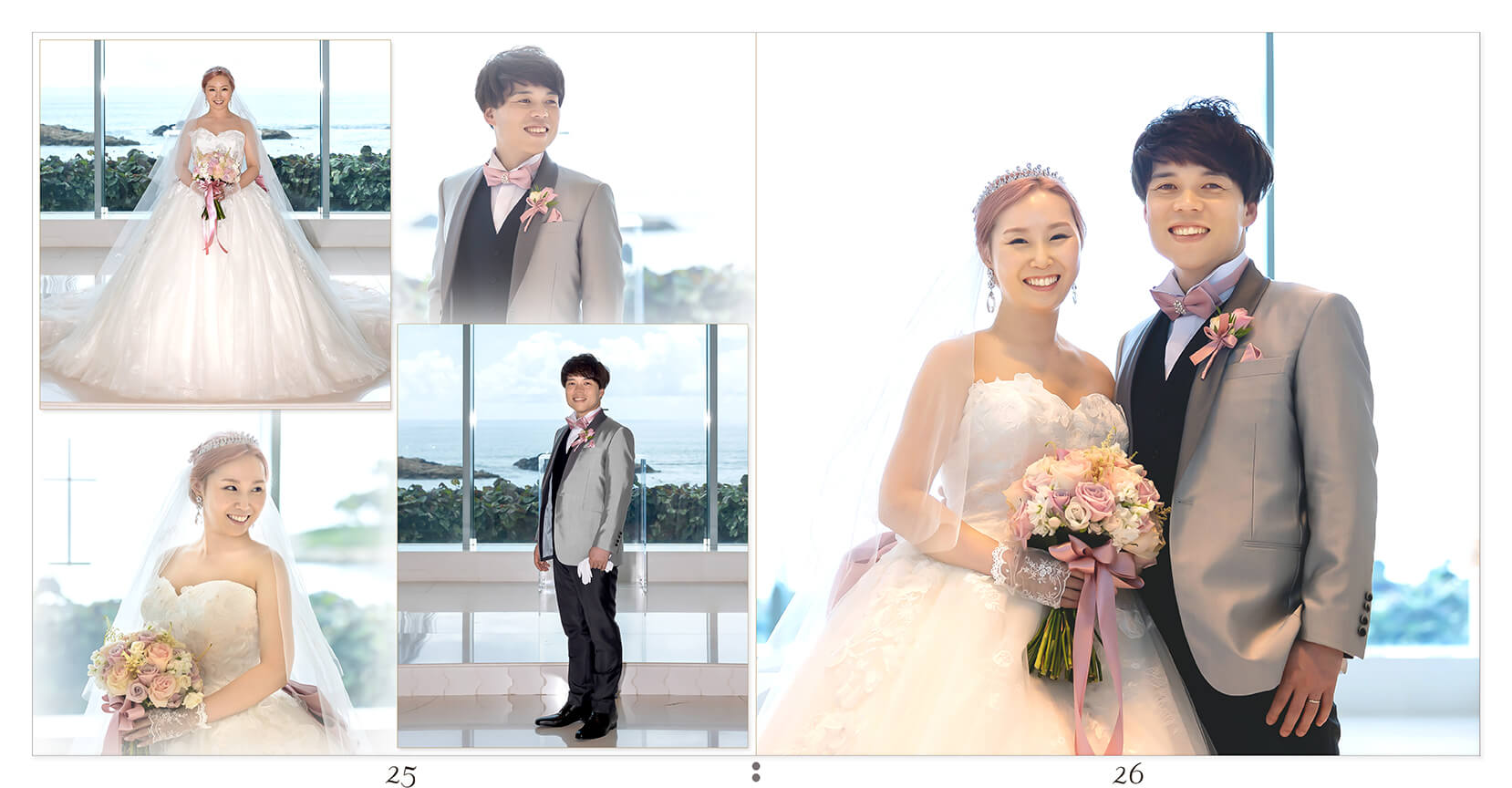 25～26ページ オアフ島 結婚式アルバム