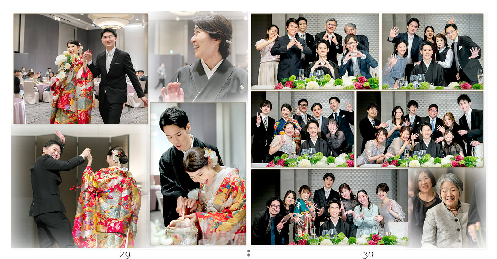 29～30ページ ザ・キャピトルホテル東急 結婚式アルバム