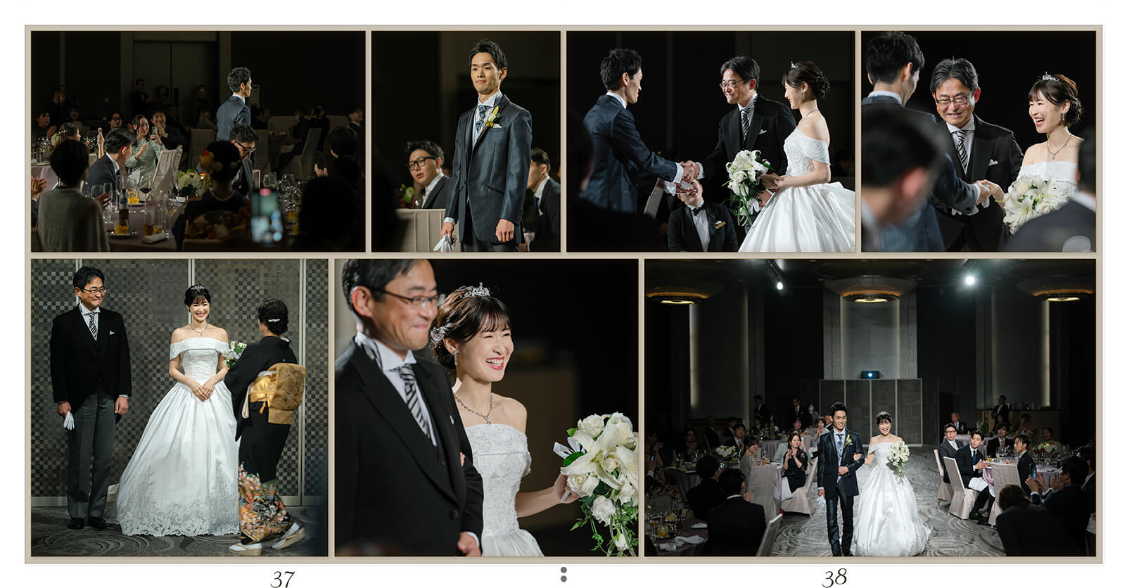 37～38ページ ザ・キャピトルホテル東急 結婚式アルバム